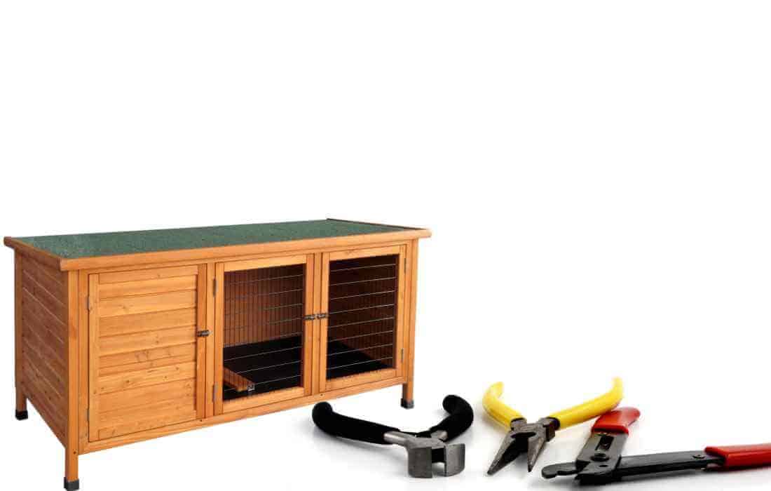 can you turn a rabbit hutch into a chicken coop